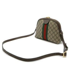 Gucci Bag Sherry GG Mocha Ophidia Black Shoulder Beige Supreme